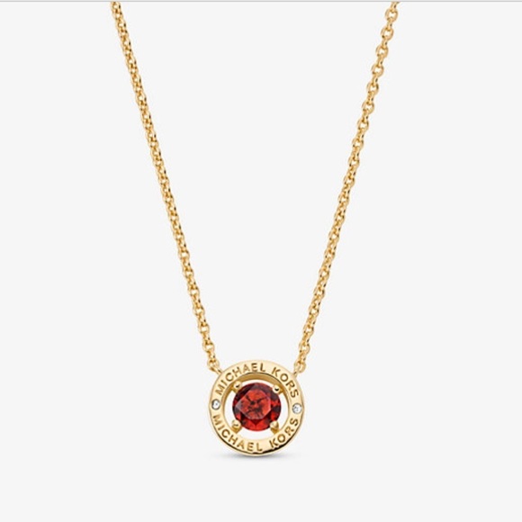 Michael Kors Pavé Halo Necklace - Picture 1 of 4